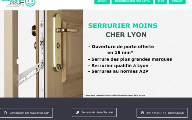 Serrurier moins cher lyon+agglomération